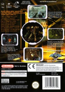 Metroid Prime Cover Rückseite