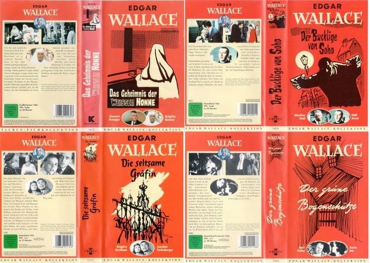 Edgar Wallace Filme VHS Cover